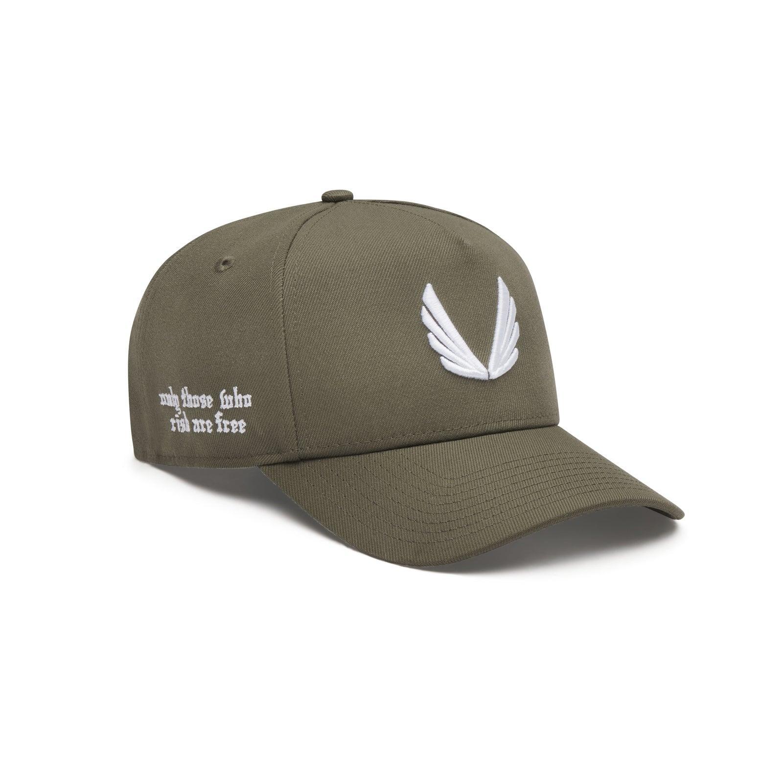 New Era 9Forty A-Frame Hat - Faded Olive/White Product Image