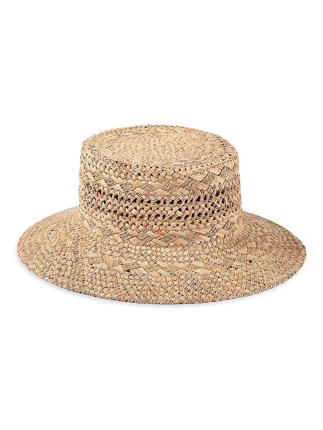 Womens Inca Wide Raffia Bucket Hat Product Image