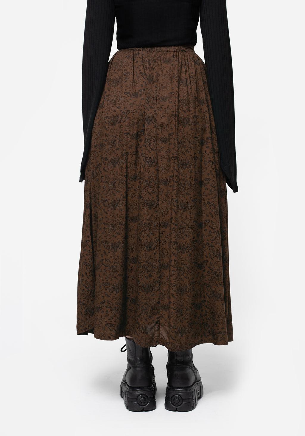 Rosamoth Button Up Midi Skirt Product Image