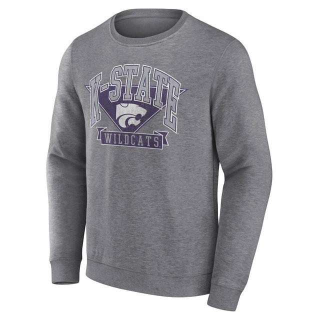 NCAA Kansas State Wildcats Mens Crew Neck Fleece Sweatshirt Product Image