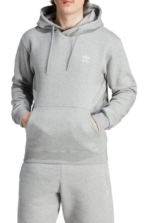 adidas Originals Mens adidas Originals Essential Hoodie - Mens Medium Grey Heather Product Image