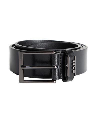 HUGO BOSS Boss Man Belt Black Size 39.5 Cow Leather Product Image