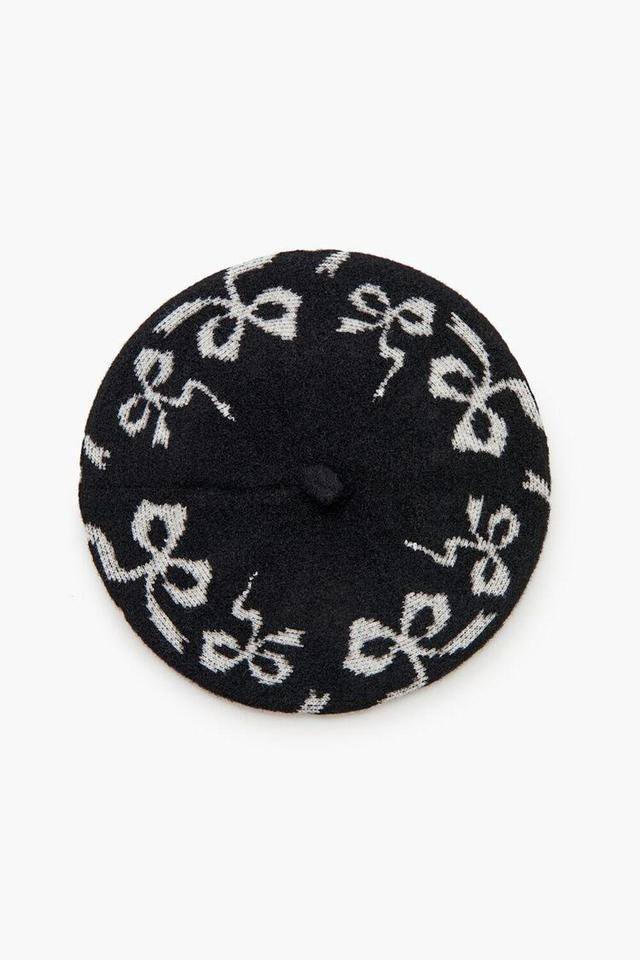 Bow Print Beret | Forever 21 Product Image