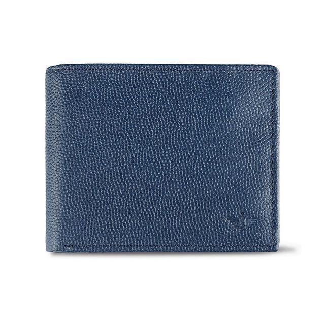 Mens Dockers RFID-Blocking Selby Pebble Grain Leather Traveler Wallet Product Image