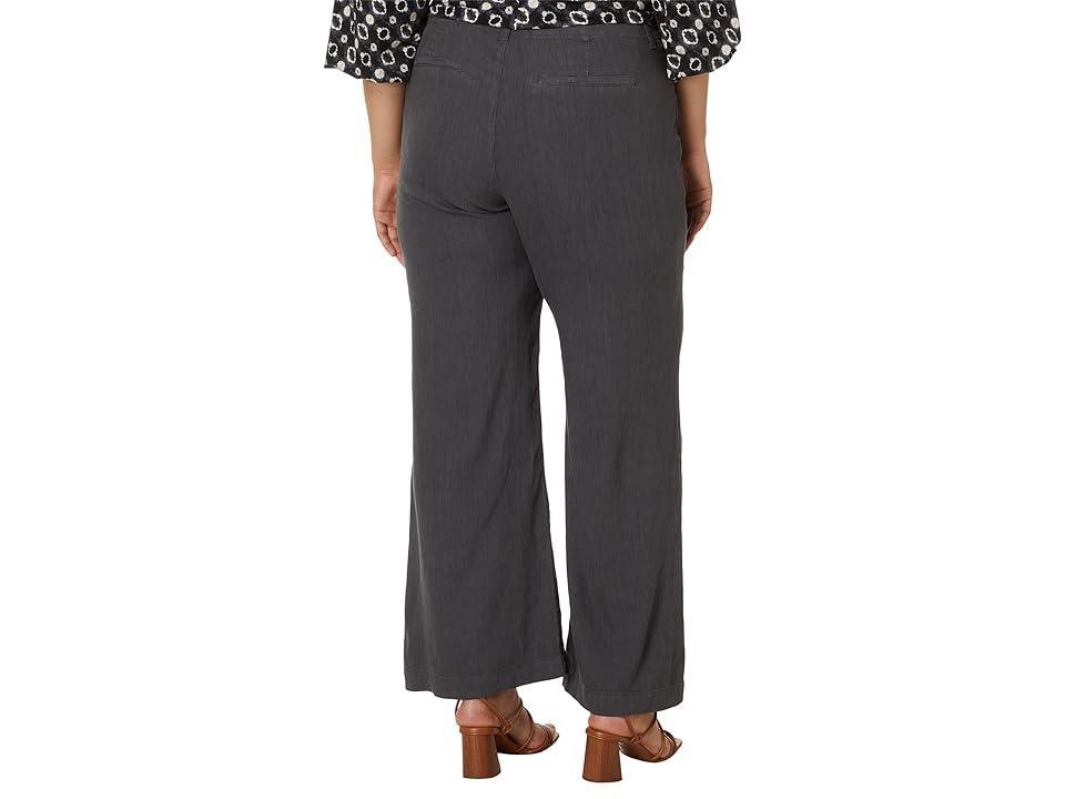 KUT from the Kloth Meg High Waist Wide Leg Linen Blend Pants product image