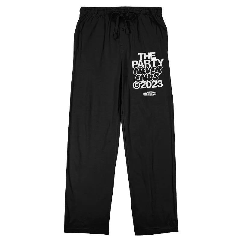 Mens Chainsmokers The Party Never Ends Pajama Pants Product Image