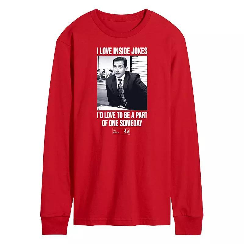 Mens The Office Michael Inside Jokes Tee Product Image