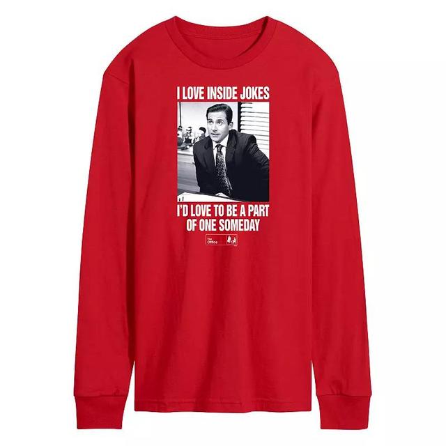 Mens The Office Michael Inside Jokes Tee Product Image