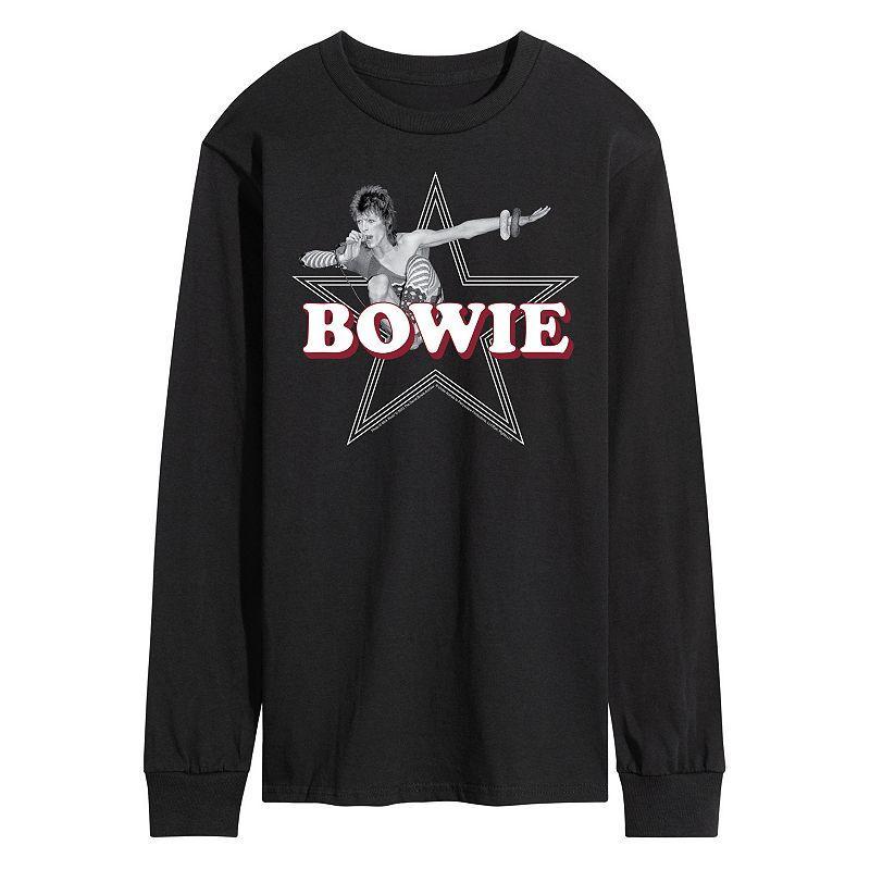 Mens David Bowie Star Long Sleeve Tee Product Image