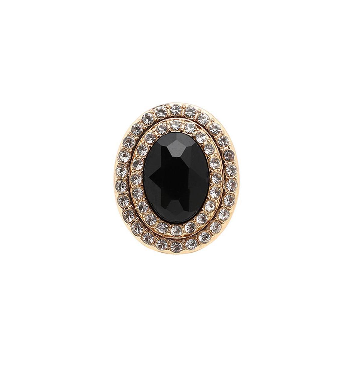 Sohi Womens Oval Cocktail Ring Product Image