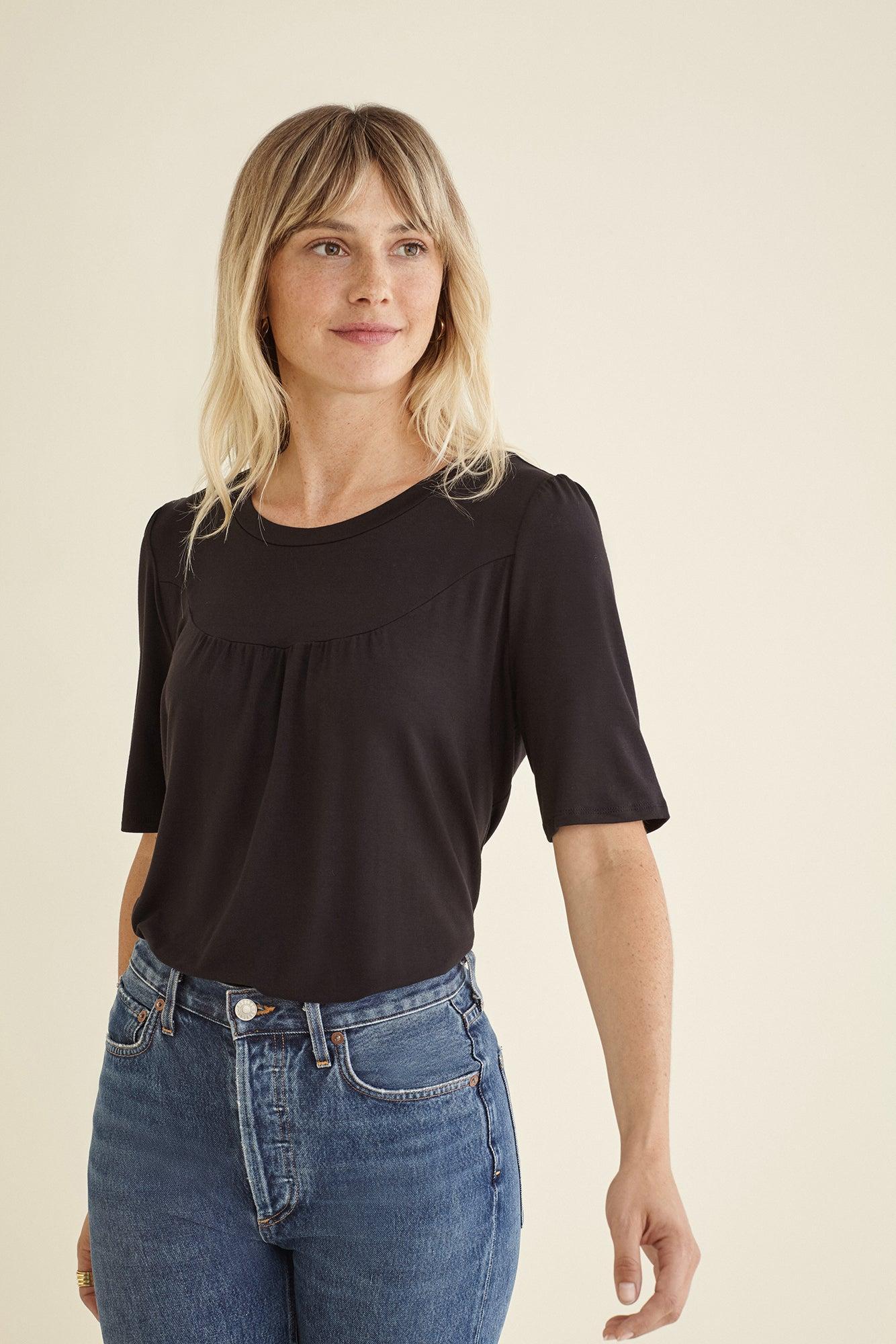 Cleo Top - Black - ReAmour Product Image