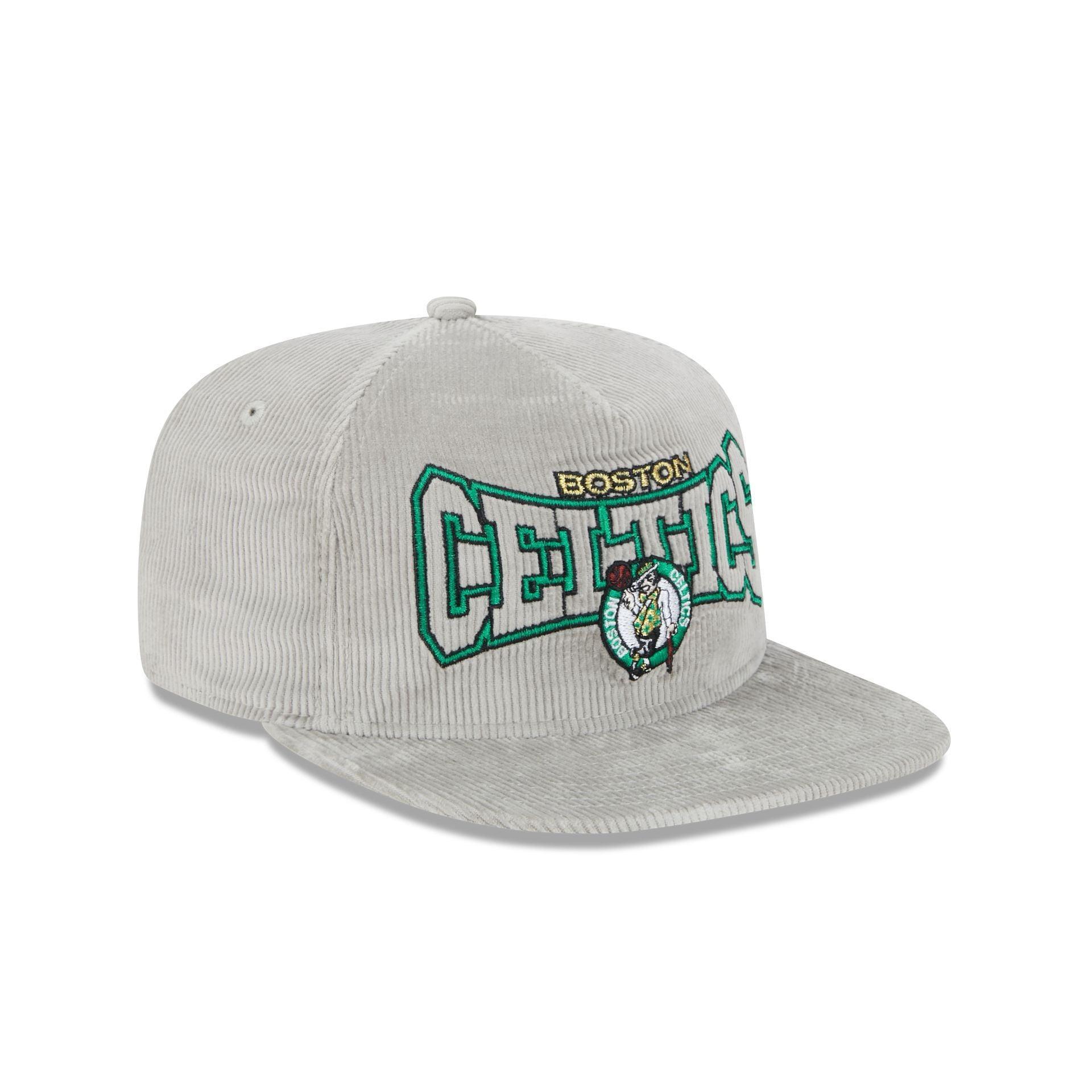 Boston Celtics Gray Cord Golfer Hat Male Product Image