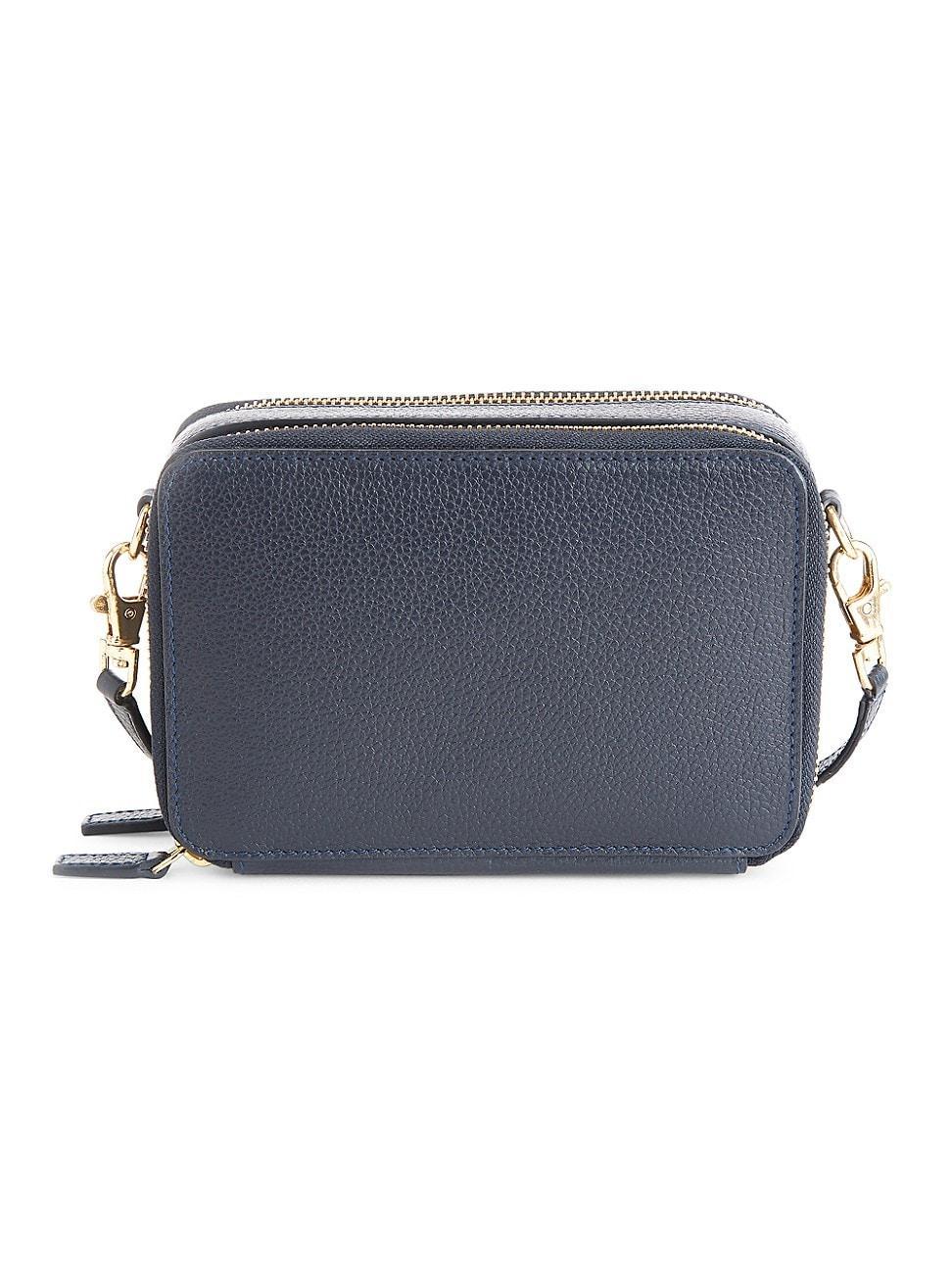 ROYCE New York Leather Crossbody Camera Bag Product Image