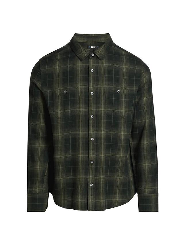 Mens Everett Windowpane Plaid Shirt Product Image