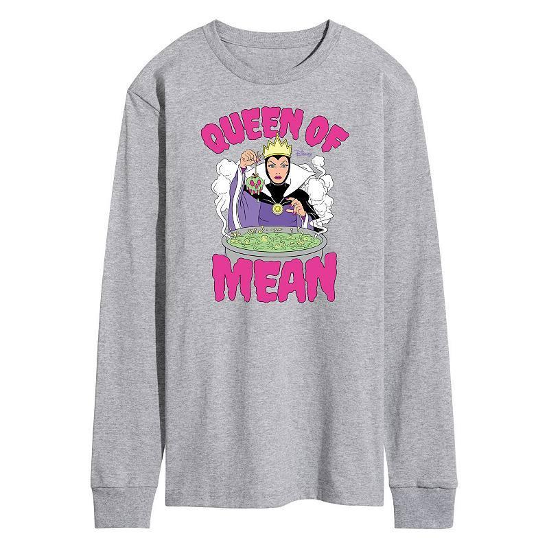 Disneys Villains Big & Tall Queen Of Mean Long Sleeve, Mens Med Blue Product Image