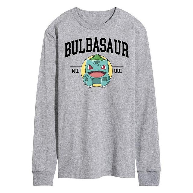 Mens Pokemon Bulbasaur Long Sleeve Graphic Tee Product Image