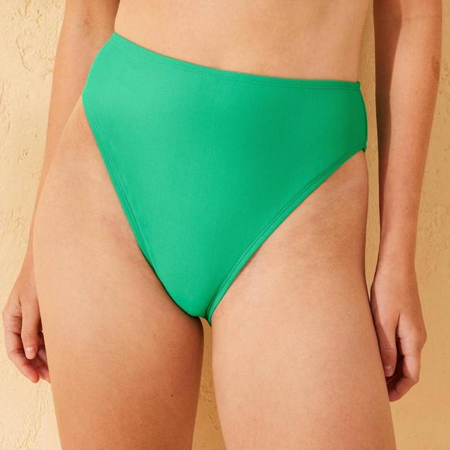 Womens High Waist Extra Cheeky Extra High Leg Bikini Bottom - Wild Fable L Product Image