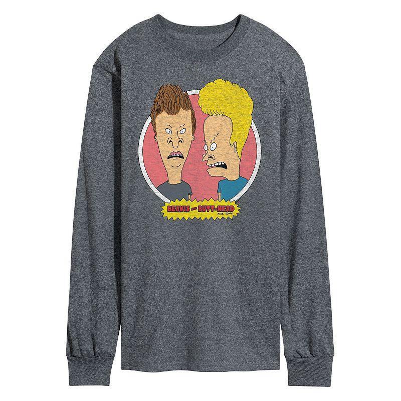 Mens Beavis And Butthead 30th Long Sleeve Tee Product Image