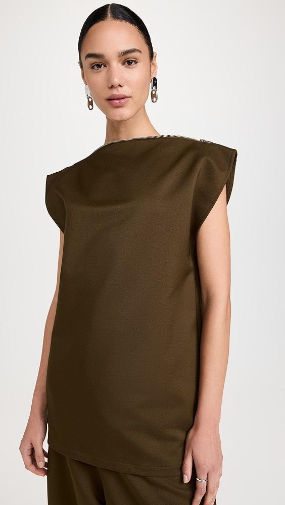 MM6 Maison Margiela Boatneck Top | Shopbop Product Image