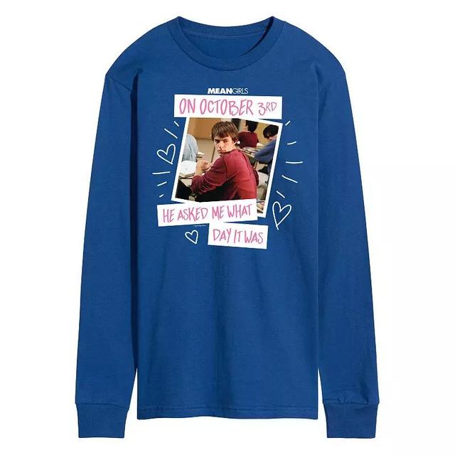 Mens Mean Girls October 3rd Long Sleeve Graphic Tee Product Image