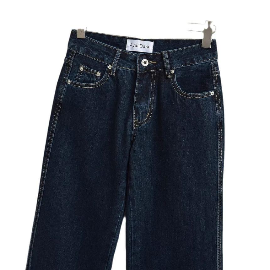 Low Rise Flared Jeans Product Image