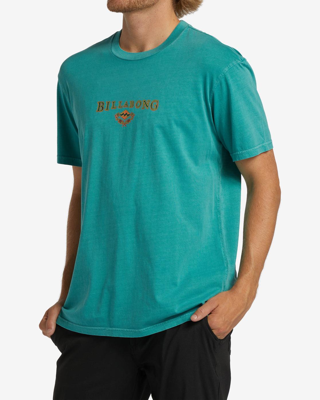 Diamond Wave OG Short Sleeve Wave Washed T-Shirt - Deep Teal Male Product Image