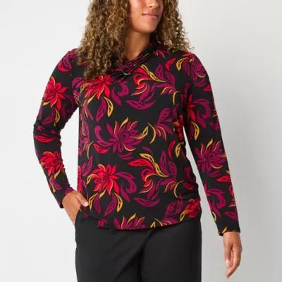 Liz Claiborne Womens Long Sleeve Blouse product image