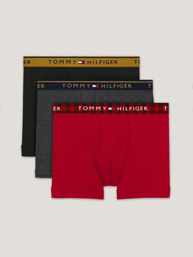 Tommy Hilfiger Men's Cotton Classics Trunk 3-Pack Product Image