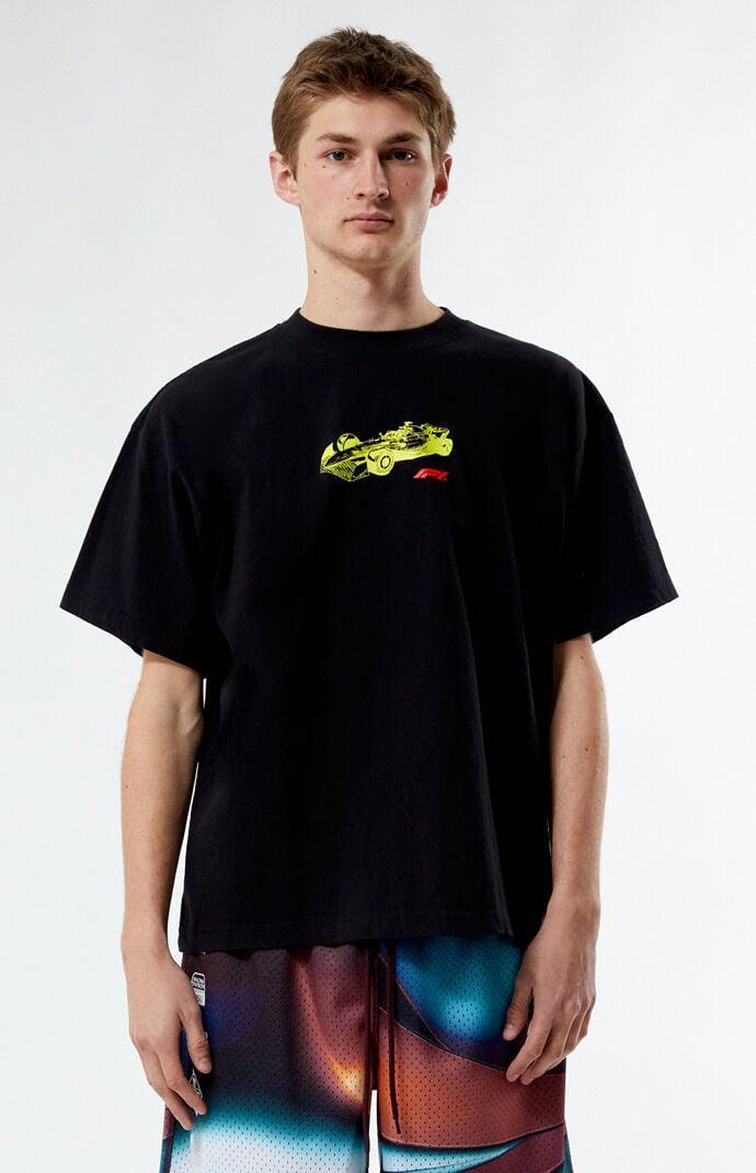 F1 Men's x PacSun On The Grid Oversized T-Shirt Product Image