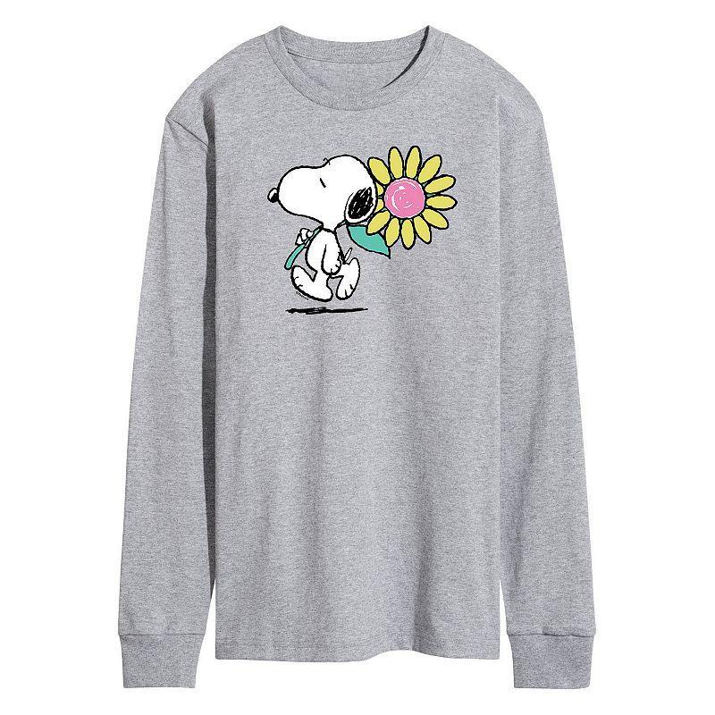 Mens Peanuts Snoopy Daisy Long Sleeve Product Image