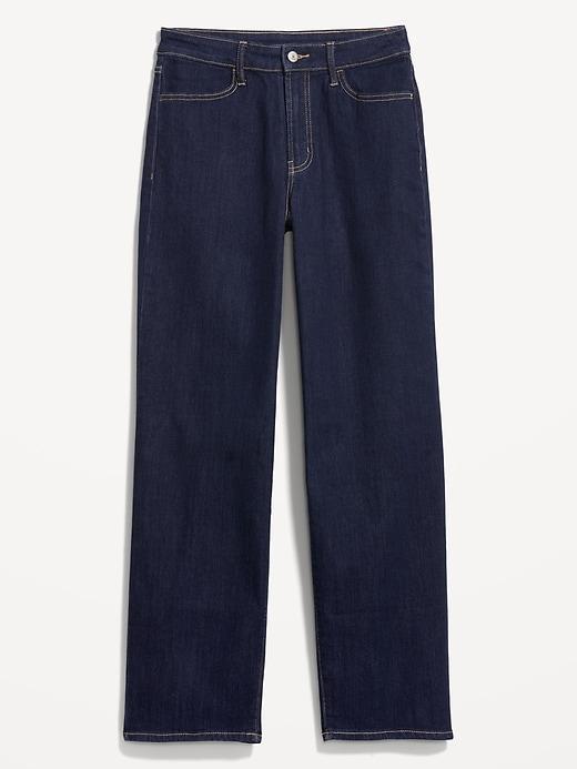 High-Waisted Wow Loose Jeans Product Image