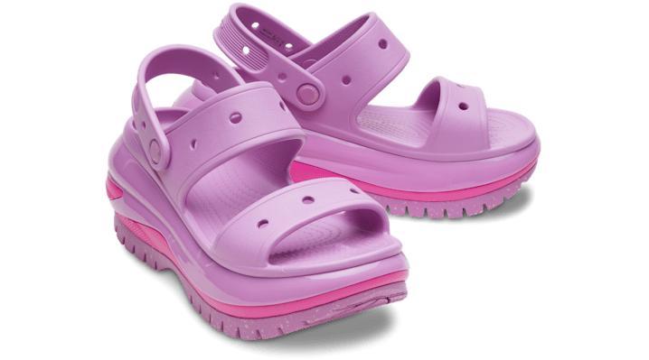 Crocs Womens Mega Crush Slingback Platform Sandals Product Image