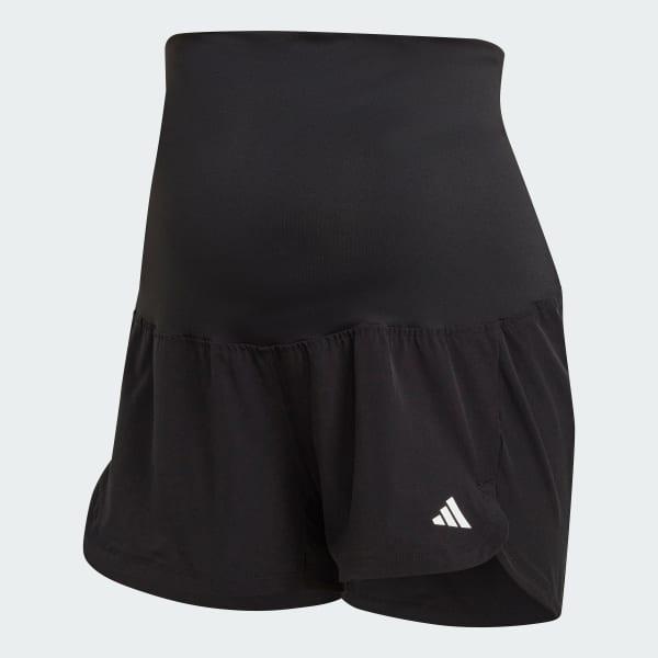 Pacer Woven Stretch Training Maternity Shorts Product Image