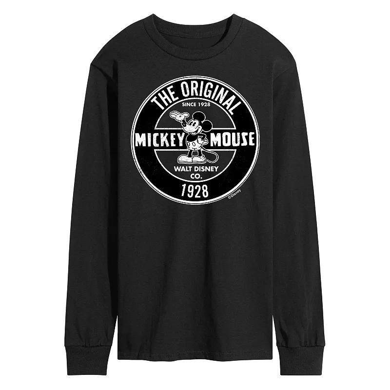 Disneys Mickey Mouse Mens OG Long Sleeve Graphic Tee Product Image