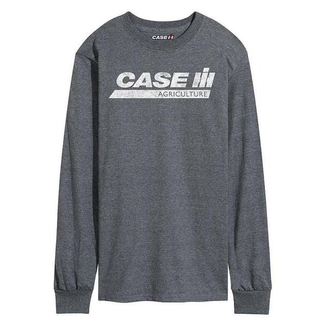 Mens Case IH Logo Distressed Long Sleeve Product Image