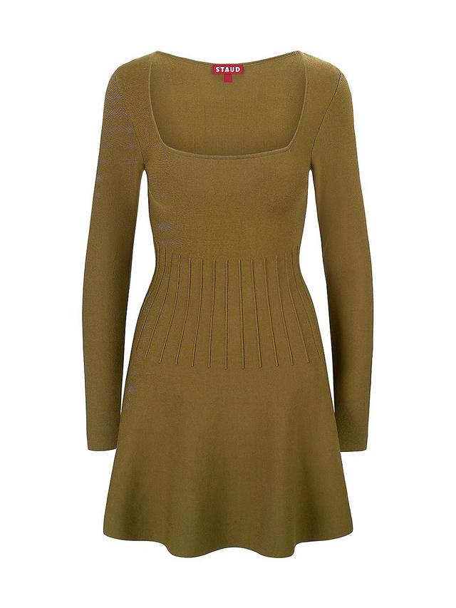 Womens Deora Knit Fit & Flare Long-Sleeve Minidress Product Image