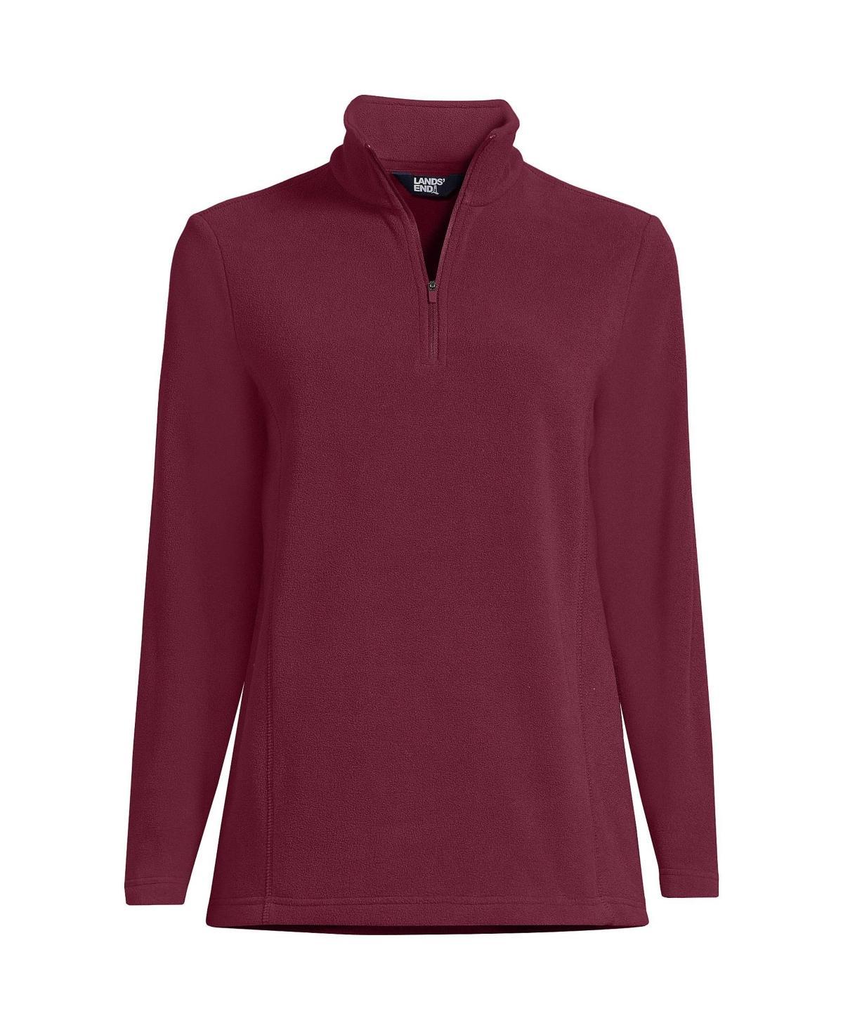 Petite Lands End 1/4-Zip Fleece Pullover, Womens Product Image