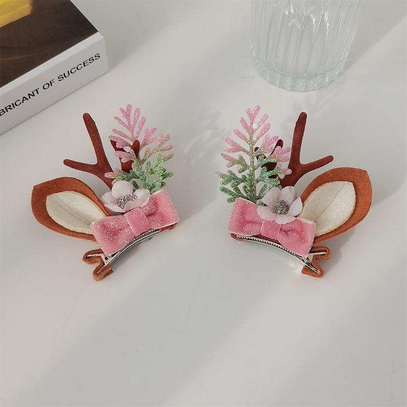 Christmas Deer Horn Party Headband (Various Designs) Product Image