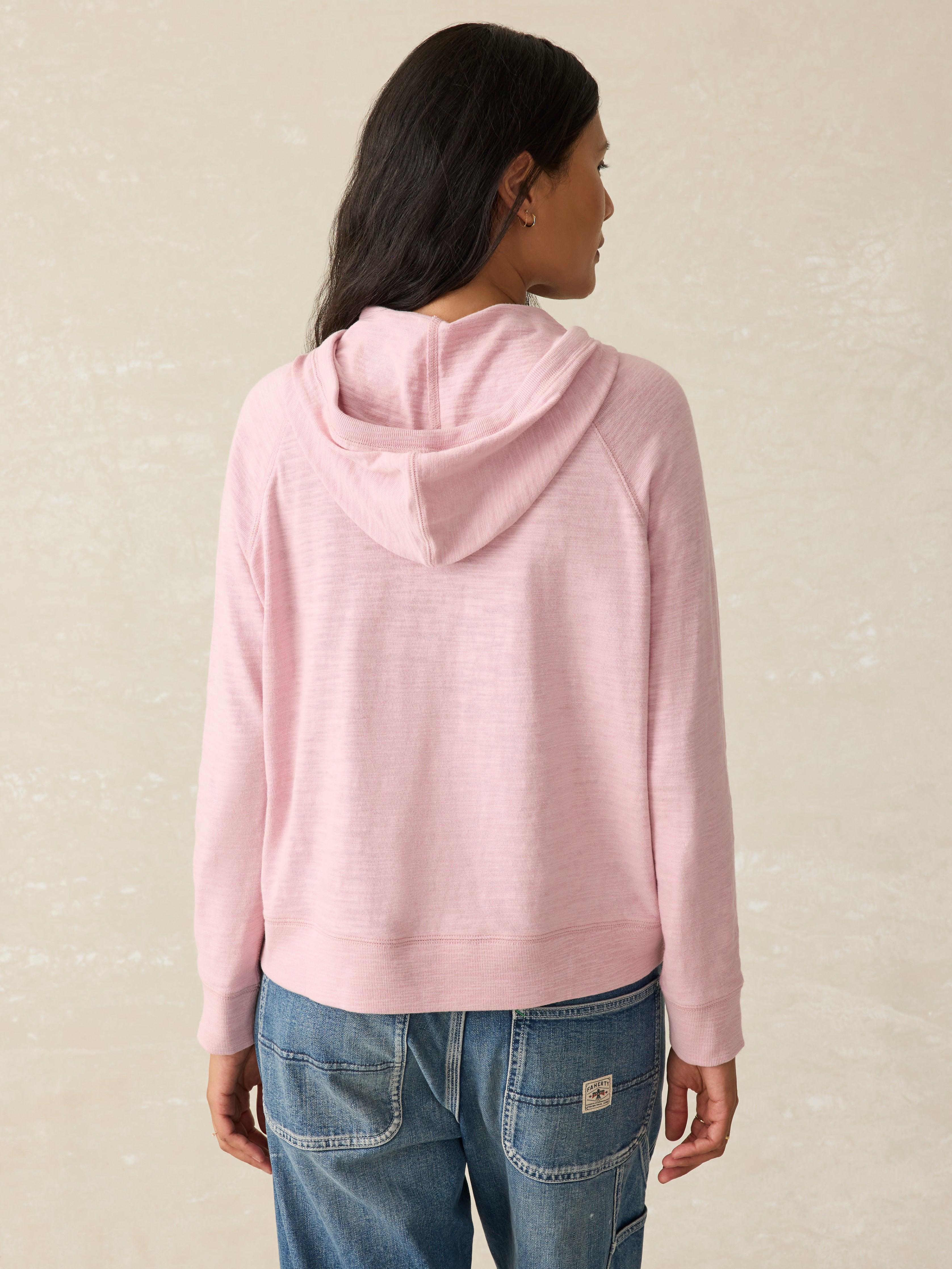 Sunwashed Slub Hoodie - Zephyr Female Product Image