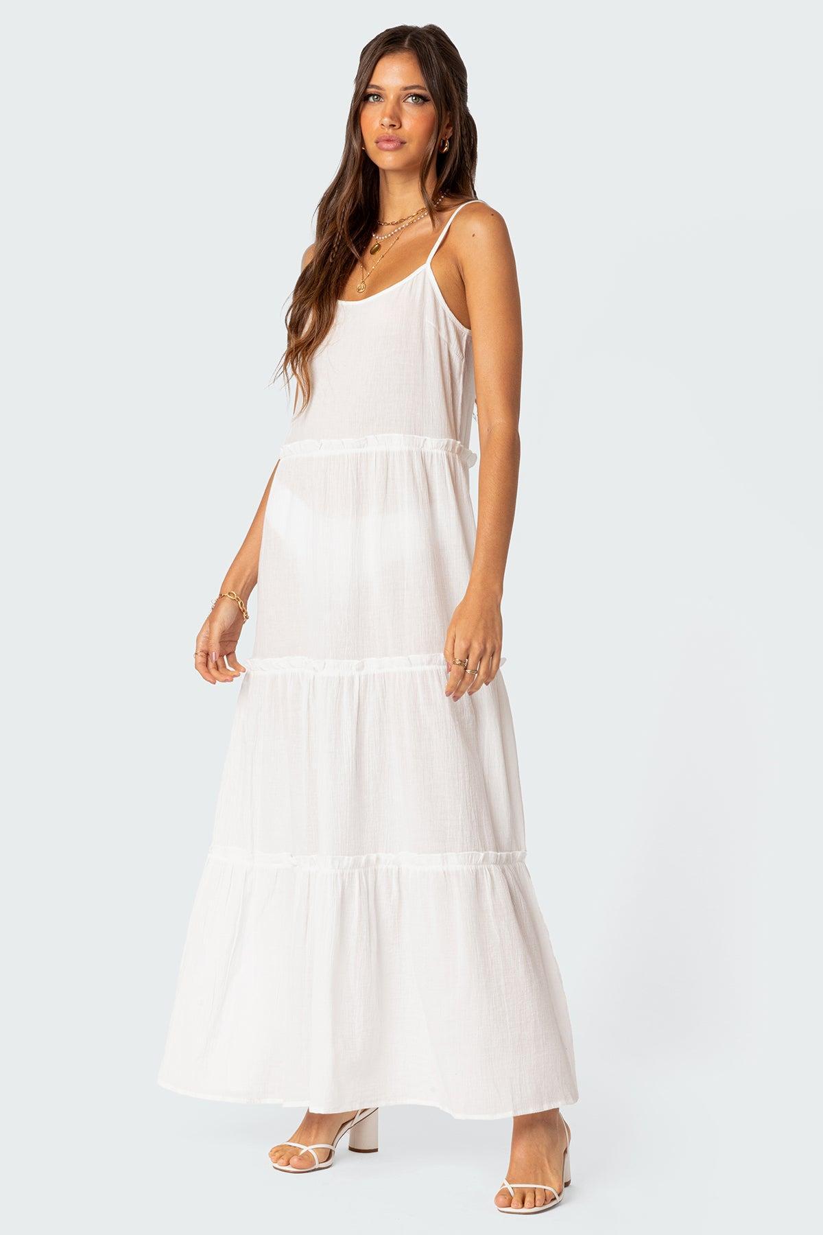 Radiant Tiered Maxi Dress Product Image