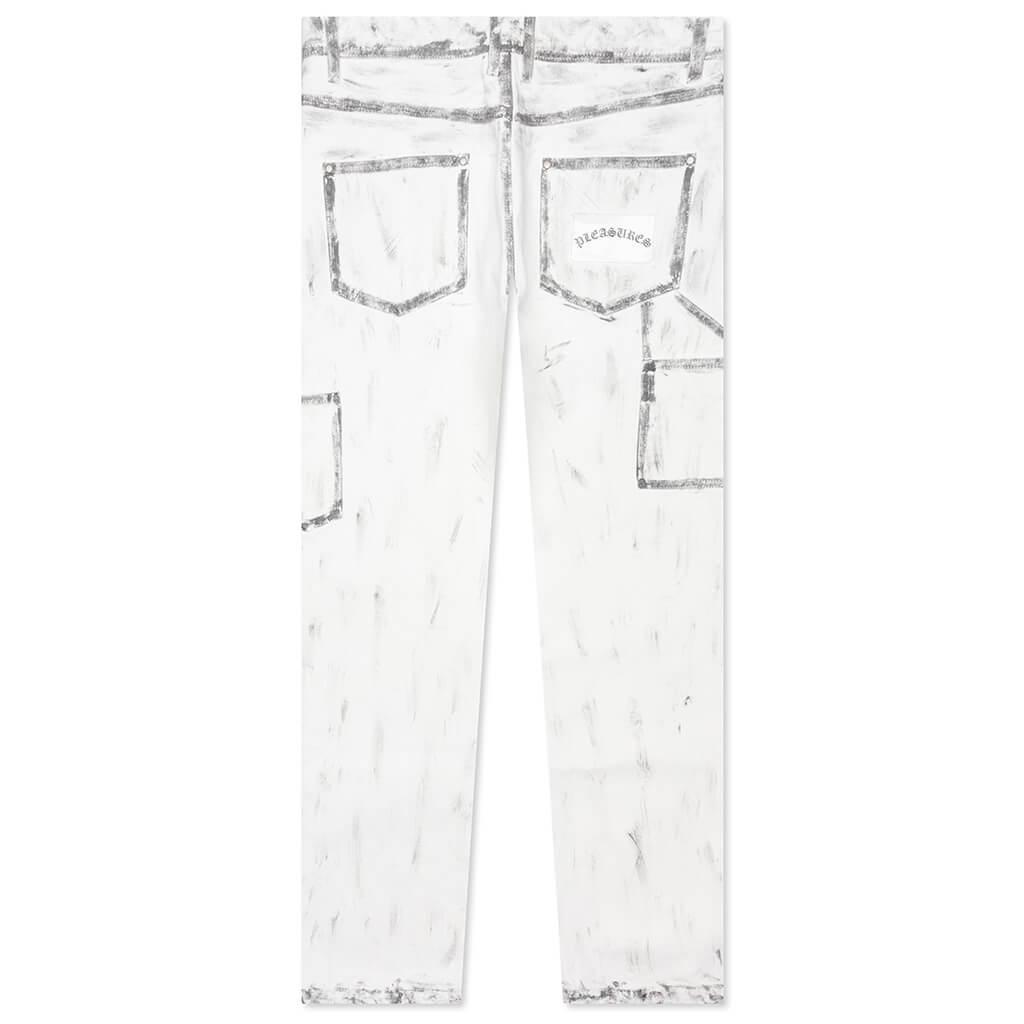 Splice Workpant - White Male Product Image