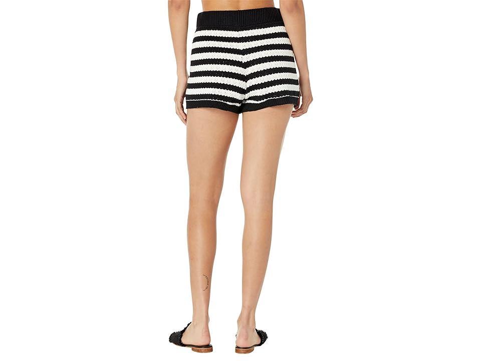 Beach Riot Balboa Shorts White Stripe) Women's Shorts Product Image