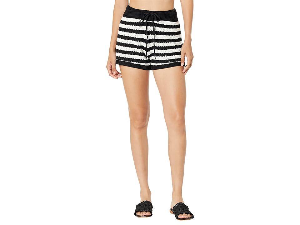 Beach Riot Balboa Shorts White Stripe) Women's Shorts Product Image