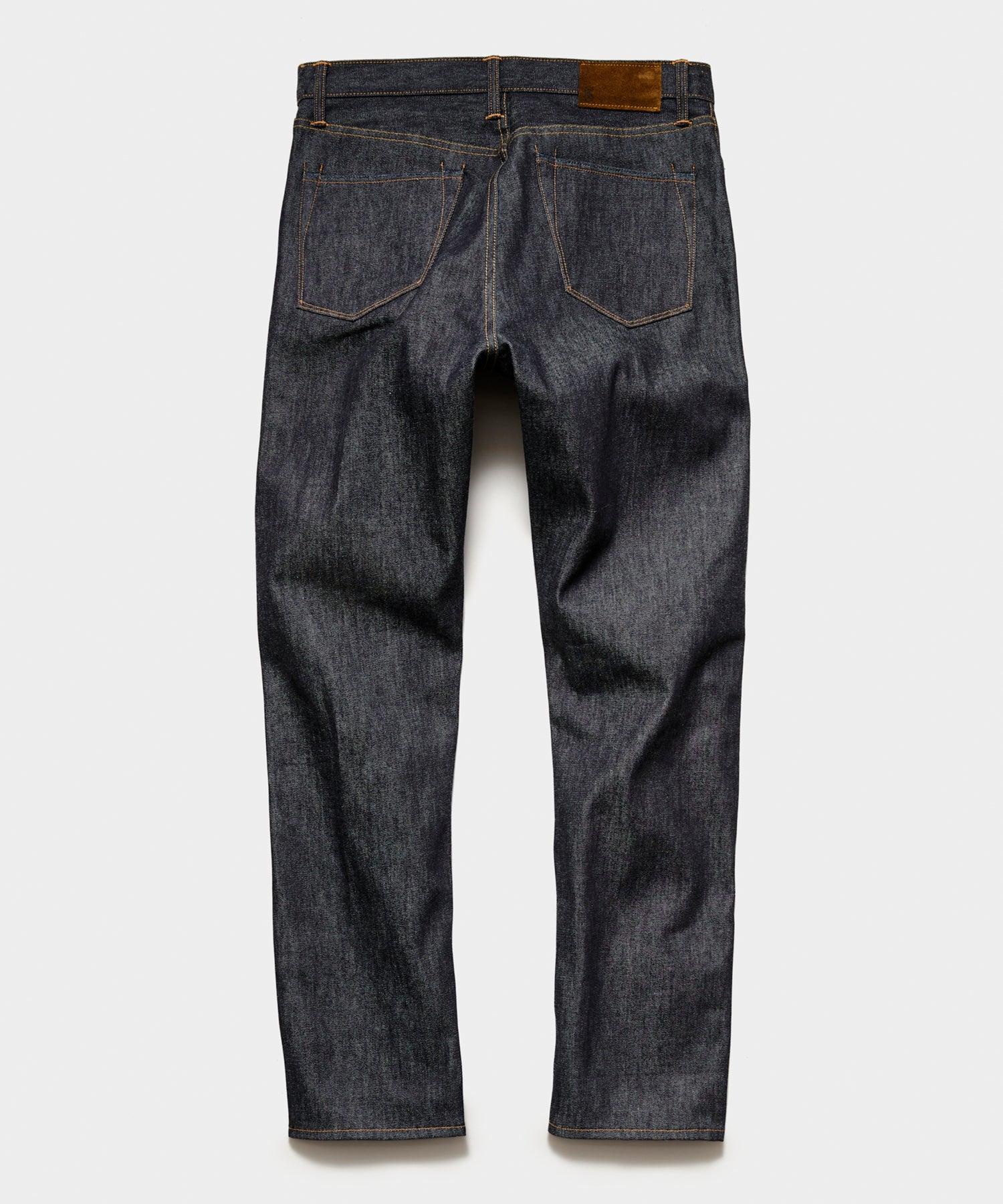 Made in USA Relaxed Selvedge Jean in Rigid Product Image