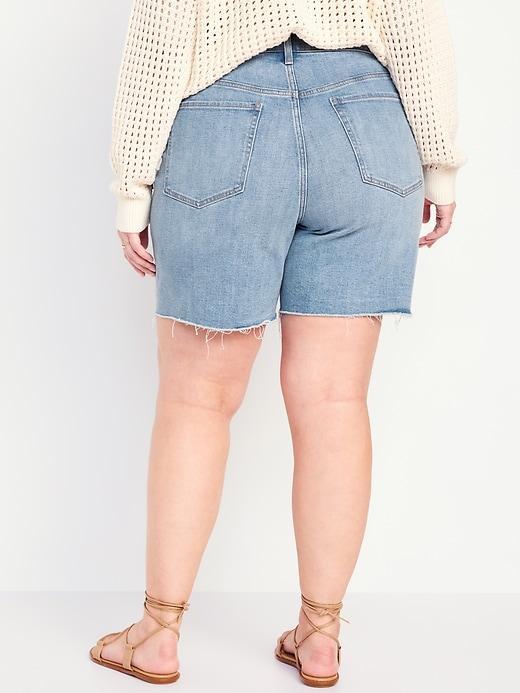 High-Waisted OG Button-Fly Shorts -- 7-inch inseam Product Image