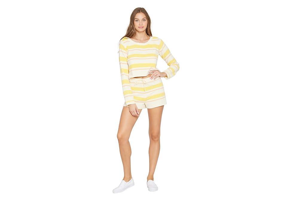 L*Space Sun Seeker Sweater (Sunshine Stripe) Women's Clothing product image