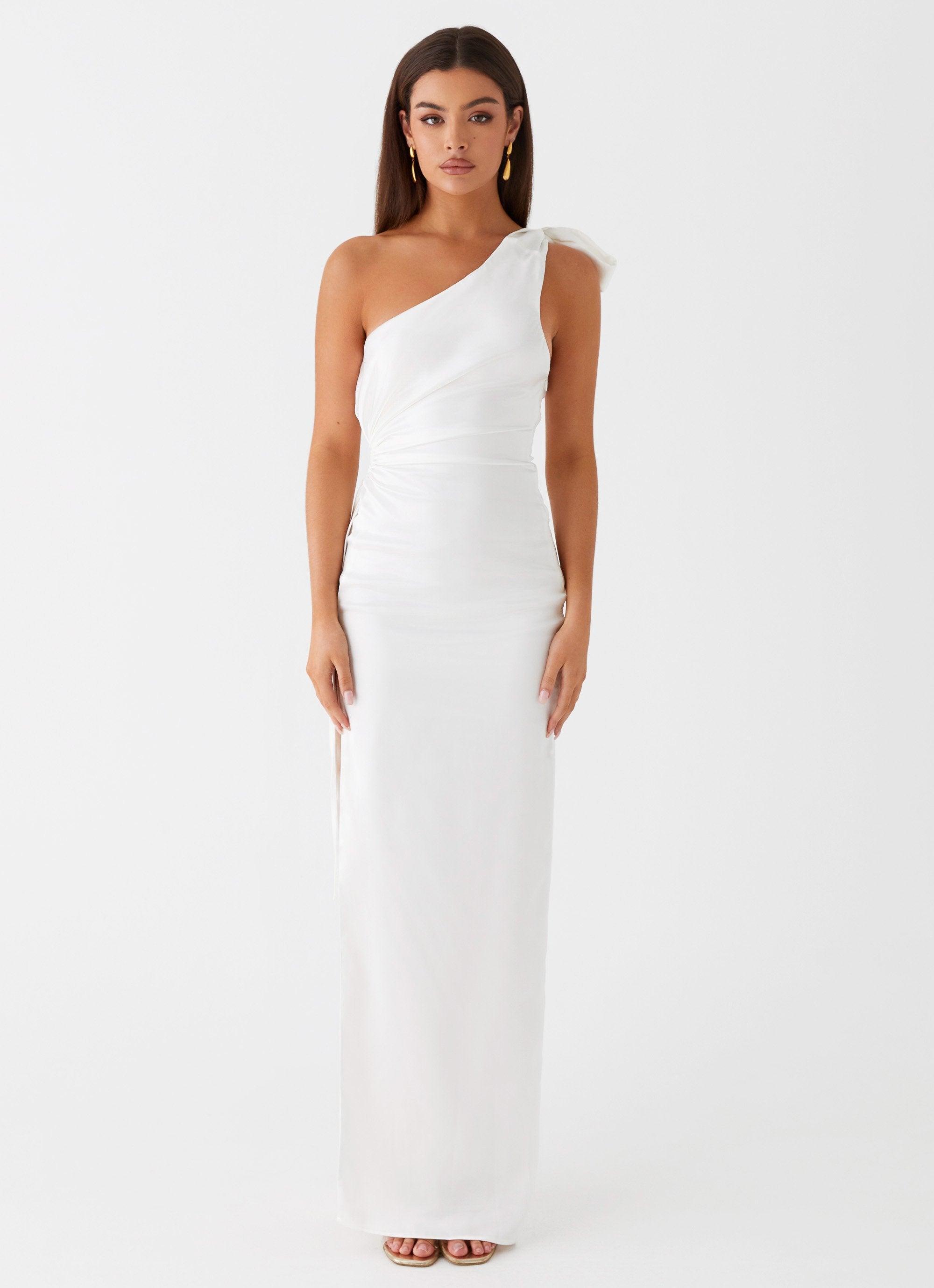 Delilah Maxi Dress - White Product Image