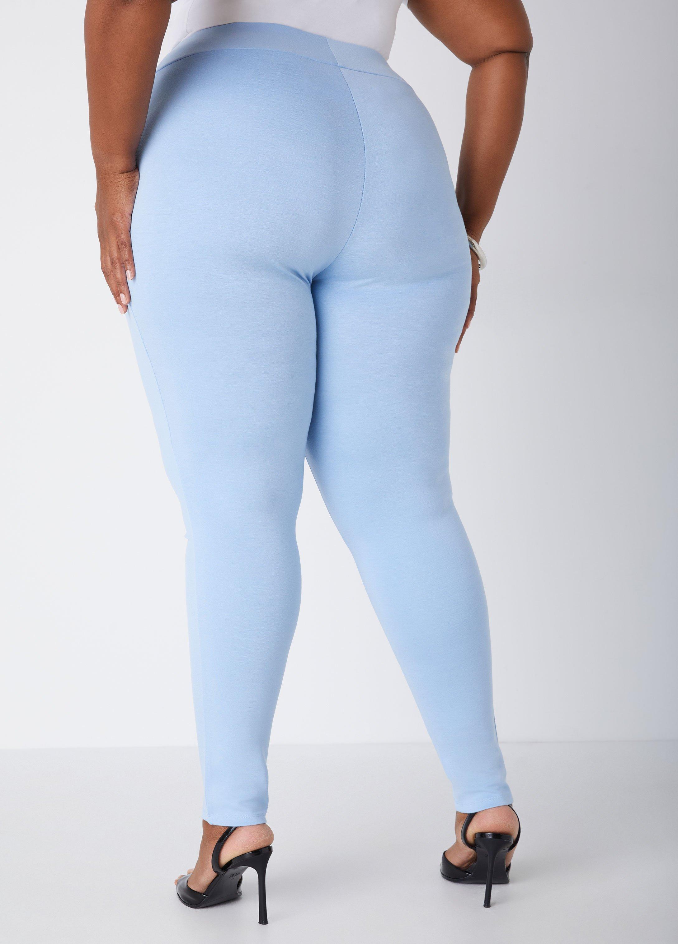 Seamed High Waist Ponte Leggings Product Image