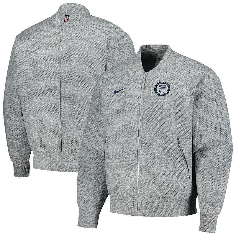 Mens Nike Gray Team USA Media Day Look Performance Full-Zip Jacket Product Image