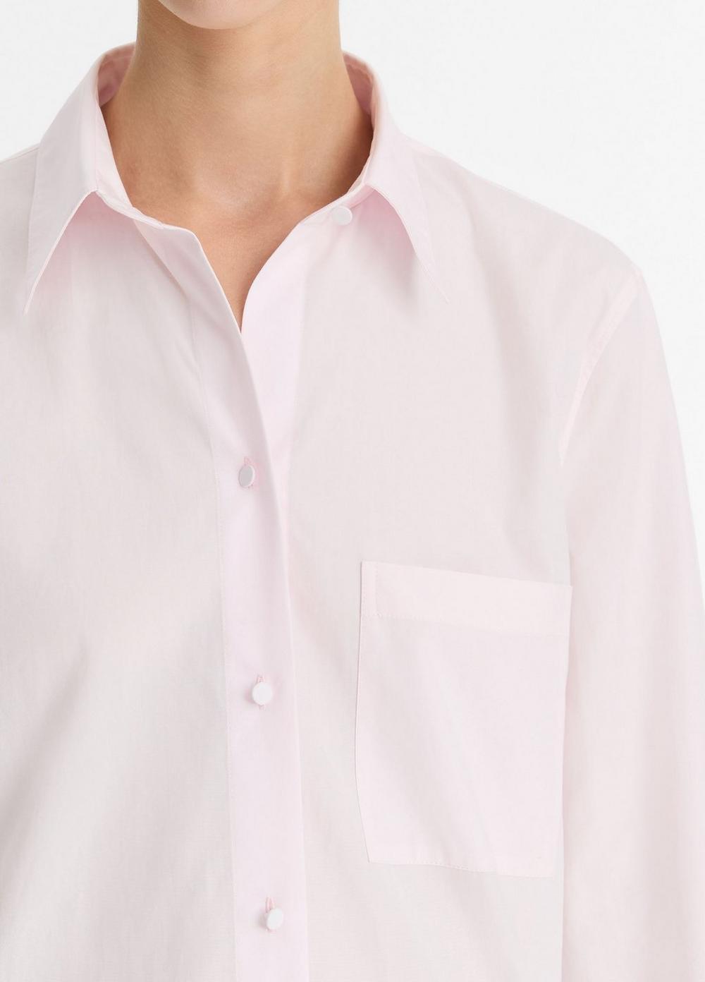 Cotton Relaxed Straight Shirt Product Image